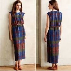 Fall Plaid Maxi Dress by HD in Paris!